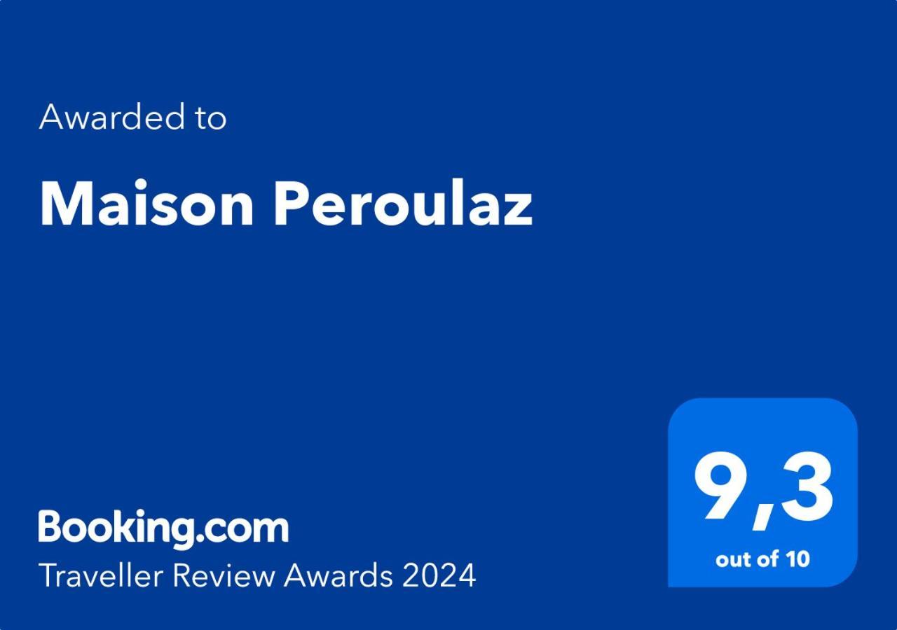 Maison Peroulaz Charvensod Esterno foto